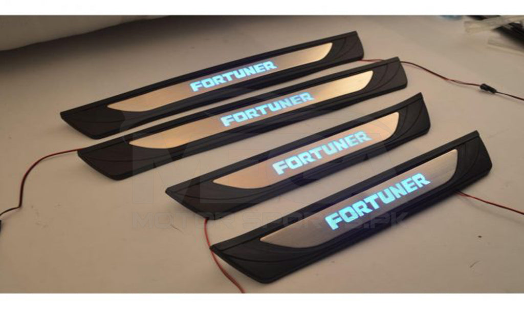 Toyota Fortuner LED Door Sill Plates 2016-2020