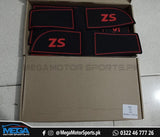 MG ZS Non Slip Interior Mats - Red For 2020 2021 2022