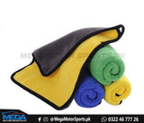 Double Sided Microfiber Towel (Pack Of 3) | Dual side | Size 40x40 Cloth