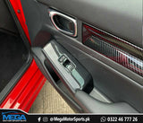 Honda Civic Carbon Fiber Door Power Window Covers For 11th Gen 2022 2023