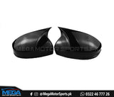 Honda City Glossy Black Batman Style Side Mirror Covers For 2021 2022