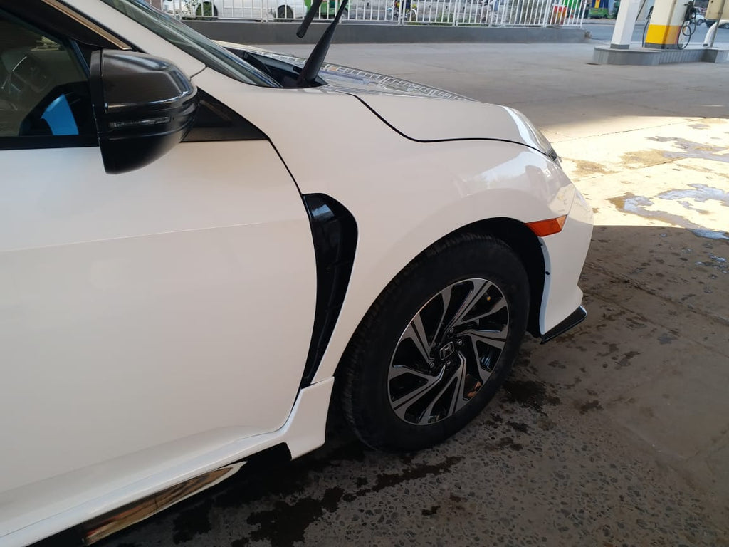 Honda Civic Type R Style Steel Fenders โ Mega Motor Sports