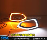 MG HS Front LED DRL Fog Light Cover For 2020 2021