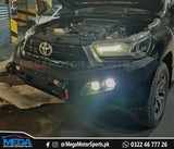 Toyota Hilux Revo Front Hamer Bull Bar / Armoured Bumper - V1  2021 - 2024 (Facelift)