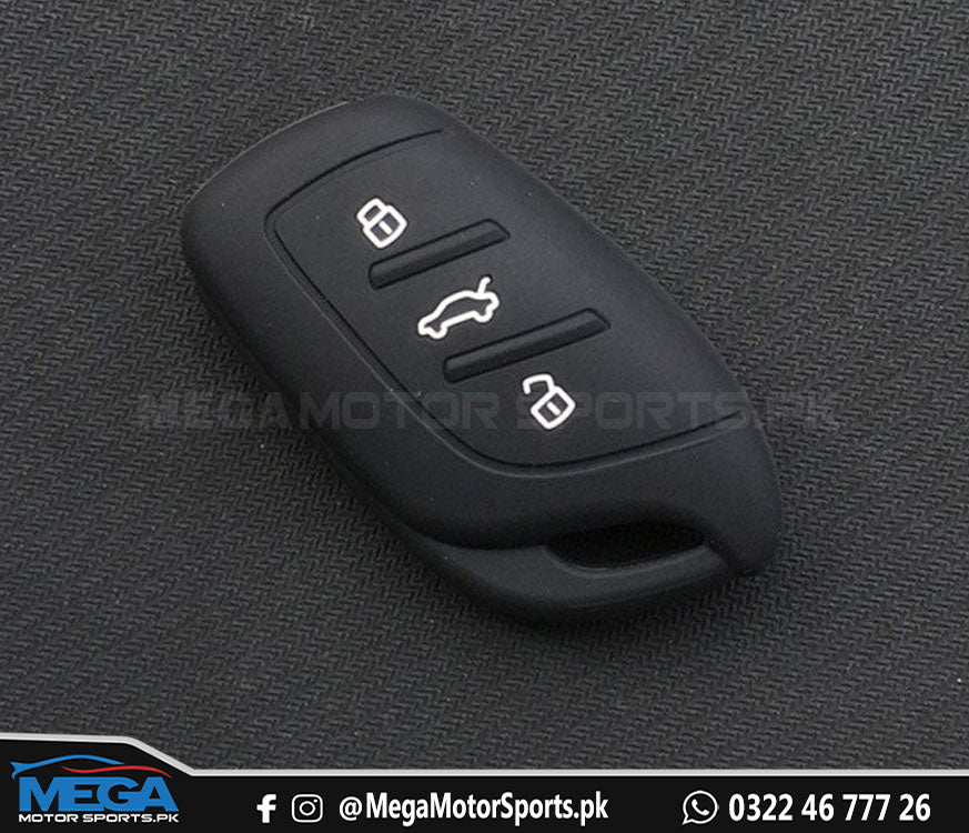 MG HS Silicon Key Cover - Black For 2020 2021