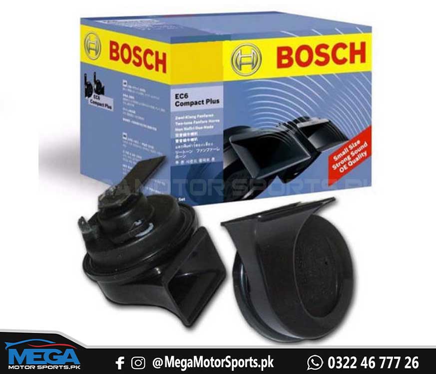 BOSCH Compact Plus EC6 Snail Horn - Durable Car Horn – Mega Motor