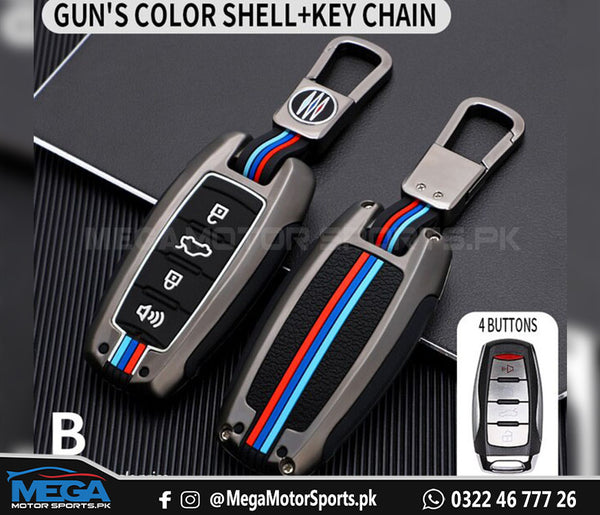 Haval H6 Metal Zinc Alloy Key Fob / Carbon Fiber Key Cover 2022 - 2025 ...