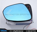 Toyota Fortuner Wide Angle LED Blue Side Mirrors 2017 - 2023