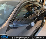 Honda Civic X Carbon Fiber Mugen Side Mirror Covers 2016 - 2021