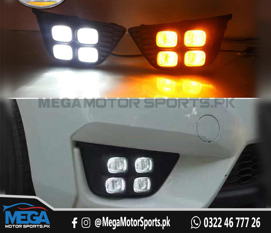 Honda Fit DRL Fog Lamp Model 2014 - 2020