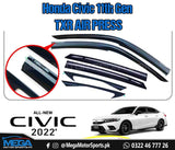 Honda Civic TXR Air Press / Sun Visor without Chrome For 11th Gen 2022+