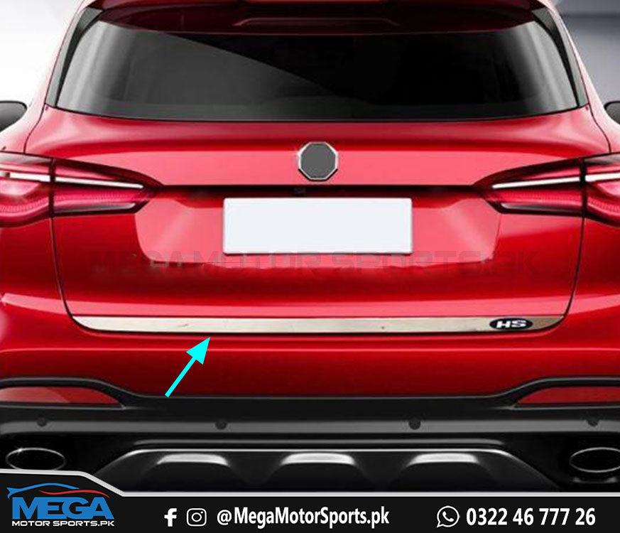 MG HS Rear Trunk Lower Chrome Trim For 2020 2021